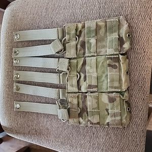 Triple M4 Open Top Mag Pouch (mulicam)